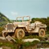 Kép 2/6 - Katonai terepjáró - Army Field Car MC701 -1:18 - Modern 3D fa Puzzle