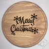 Kép 1/2 - Gravírozott vágódeszka, alátét - Merry Christmas