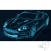 Kép 1/11 - Aston Martin DBS LED lámpa