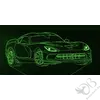 Kép 2/11 - Dodge Viper LED lámpa