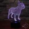 Kép 2/10 - Francia Bulldog LED lámpa