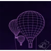 Kép 1/11 - Hőlégballon Led lámpa