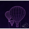 Kép 1/11 - Hőlégballon Led lámpa