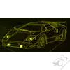 Kép 2/11 - Lamborghini Countach LED lámpa