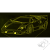 Kép 2/11 - Lamborghini Countach LED lámpa
