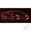 Kép 5/11 - Lamborghini Diablo LED lámpa