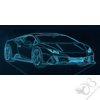 Kép 5/11 - Lamborghini Huracan EVO LED lámpa