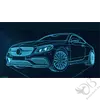 Kép 2/11 - Mercedes AMG C63 S LED lámpa