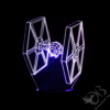 Kép 1/9 - Star Wars TIE vadász LED lámpa