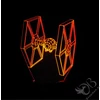 Kép 2/9 - Star Wars TIE vadász LED lámpa