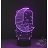 Kép 3/9 - Maci a holdon LED lámpa
