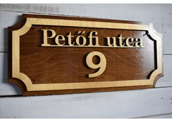 Utca tábla