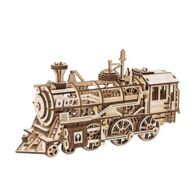 Locomotive -  Mechanikus Vonat -  Modern 3D fa Puzzle