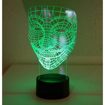 Anonymous LED lámpa