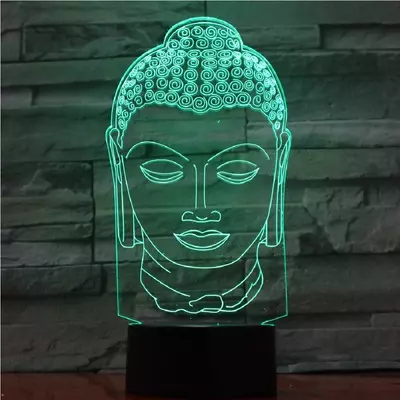 Buddha Fej LED lámpa