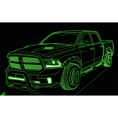 Dodge 1500 Pickup LED lámpa