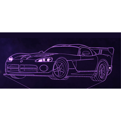 Dodge Viper 2010 LED lámpa