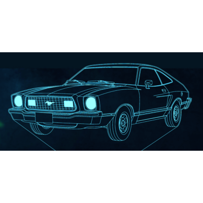 Ford Mustang 1974 MK2 LED lámpa