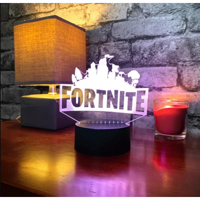 Fortnite LED lámpa