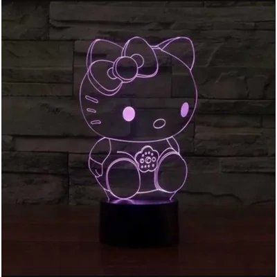 Hello Kitty Figura LED lámpa