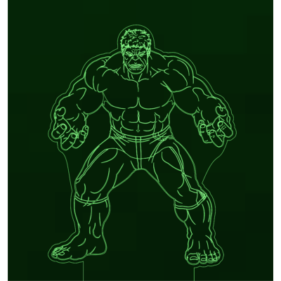 Hulk Led lámpa