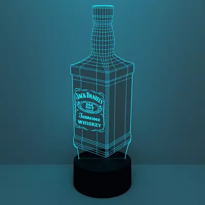 Jack Daniels LED lámpa