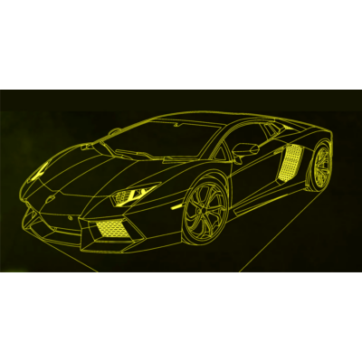 Lamborghini Aventador LED lámpa