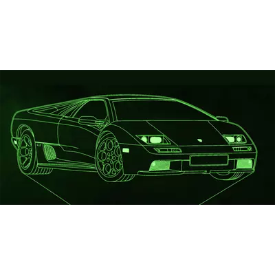 Lamborghini Diablo LED lámpa