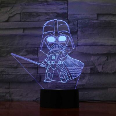 Mini Darth Vader LED lámpa