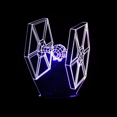 Star Wars TIE vadász LED lámpa