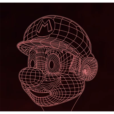 Super Mario Led lámpa