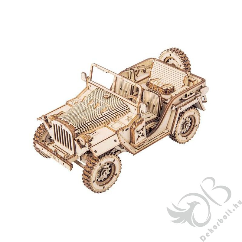 Katonai terepjáró - Army Field Car MC701 -1:18 - Modern 3D fa Puzzle