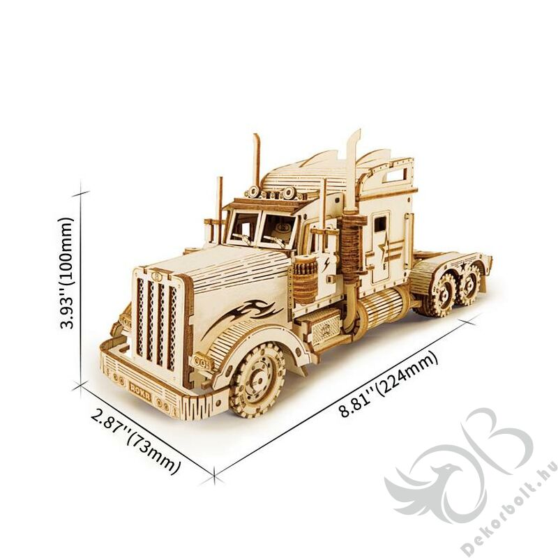 Heavy Truck MC502 - Kamion modell - Modern 3D fa Puzzle