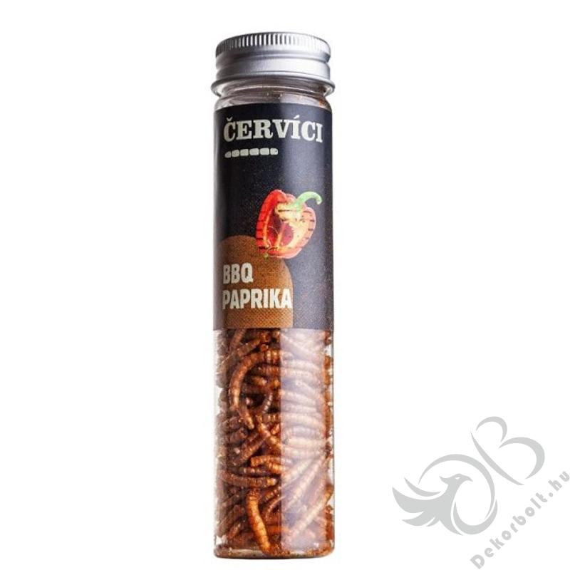 Füstölt paprika ízű egészben sült kukacok 15g