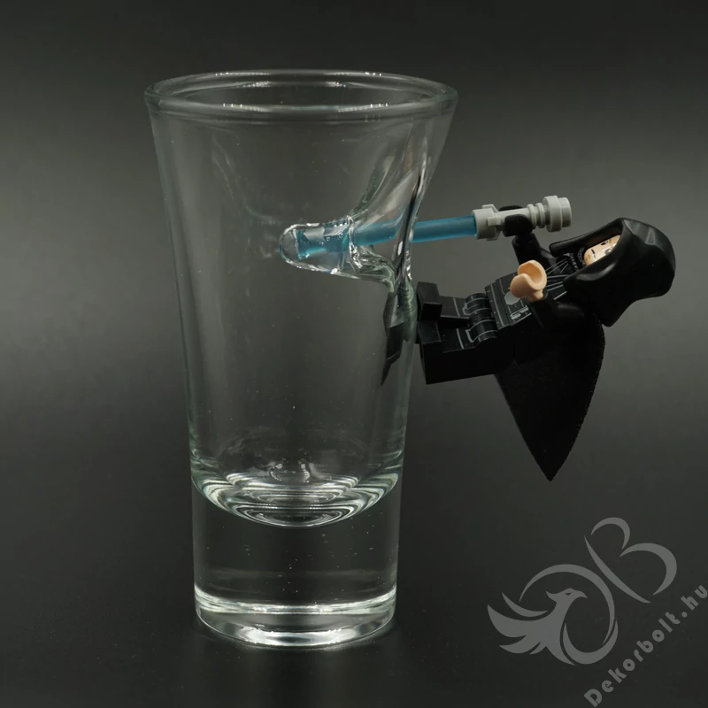 Glass with Lightsaber -  Feles pohár fénykarddal - Rövid italoknak - G-Shot