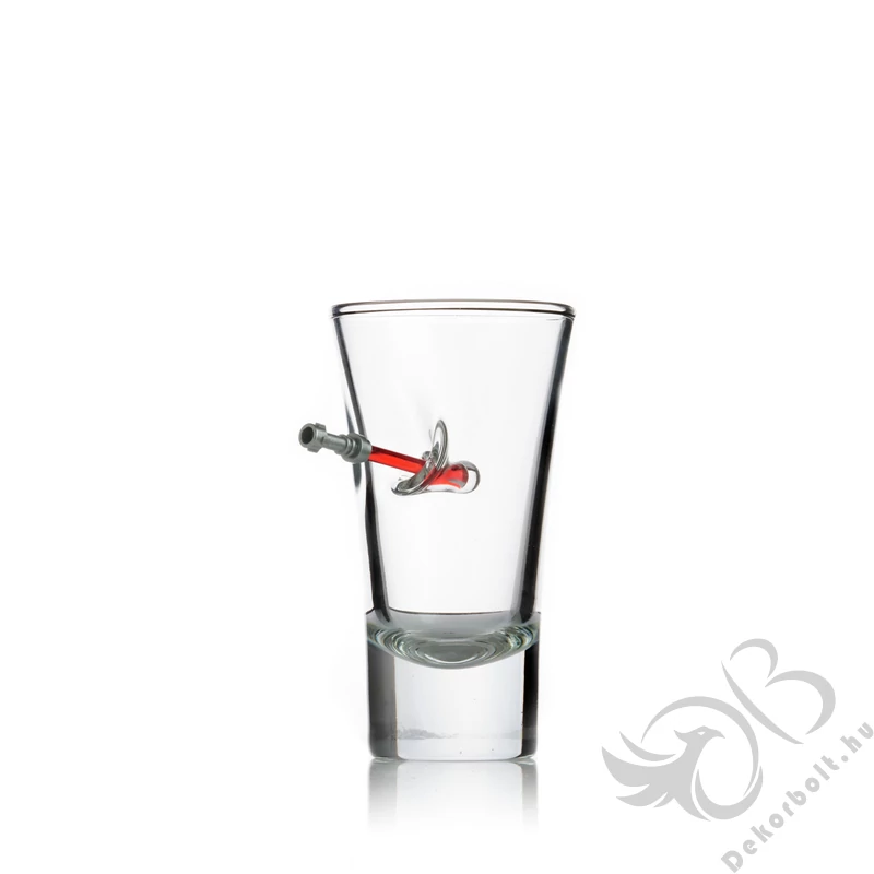 Glass with Lightsaber -  Feles pohár fénykarddal - Rövid italoknak - G-Shot