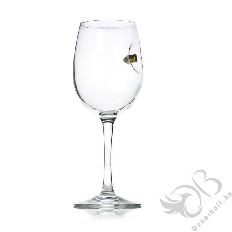 Wine Glass WITH A SHOT - Pisztoly Lövedékkel  - G-SHOT