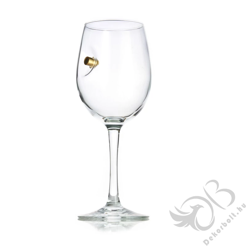 Wine Glass WITH A SHOT - Pisztoly Lövedékkel  - G-SHOT
