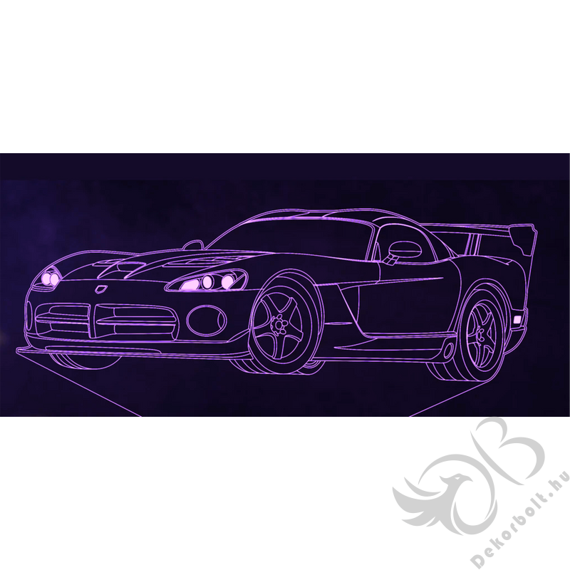Dodge Viper 2010 LED lámpa
