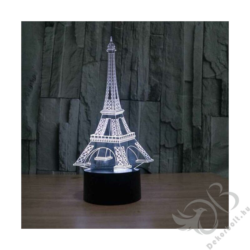 Eiffel Torony LED lámpa