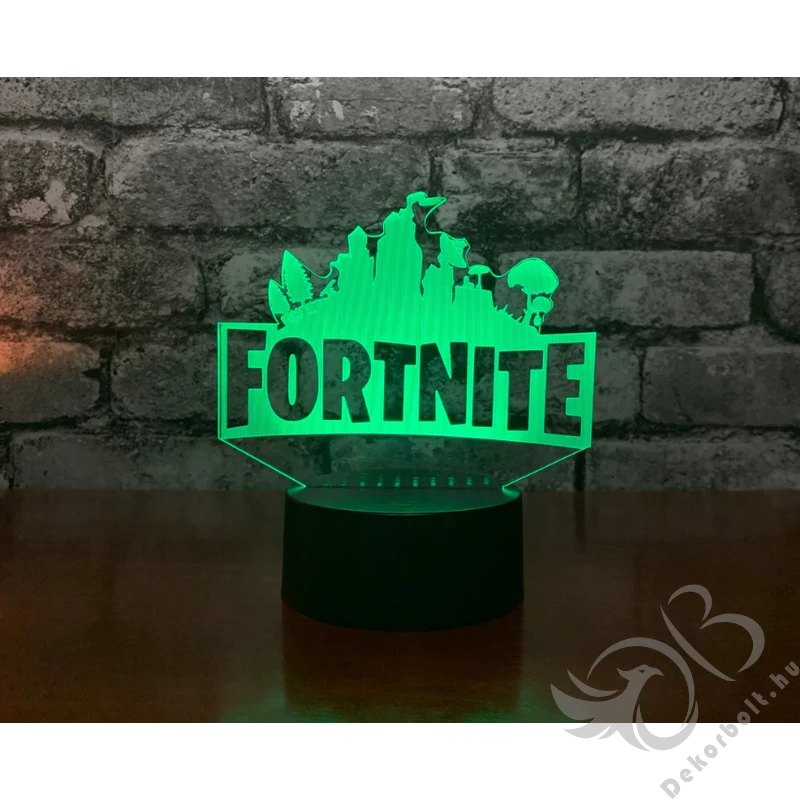 Fortnite LED lámpa
