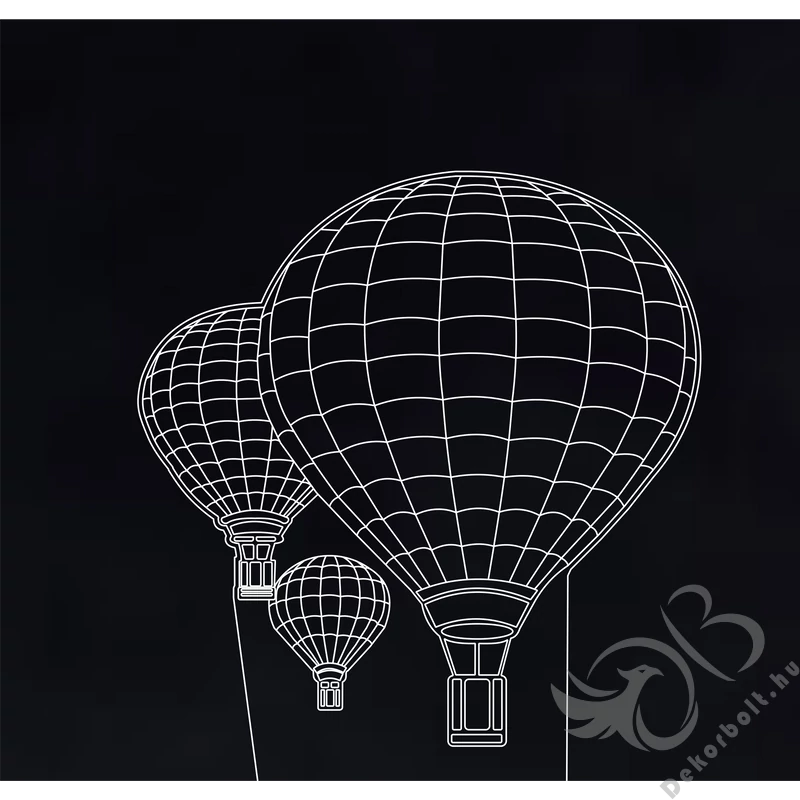 Hőlégballon Led lámpa