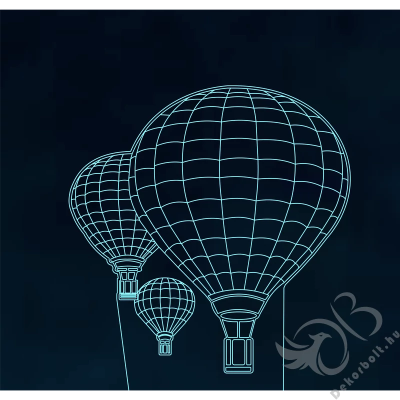 Hőlégballon Led lámpa