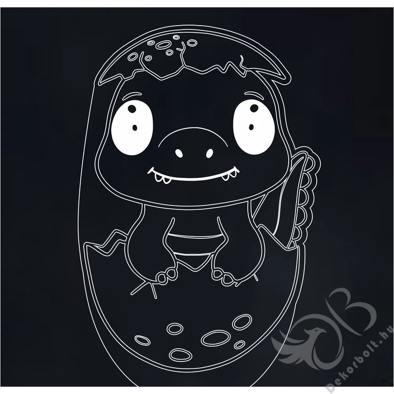 Mesebeli Sárkány Led lámpa 2