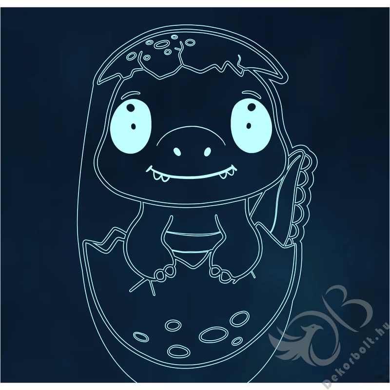 Mesebeli Sárkány Led lámpa 2