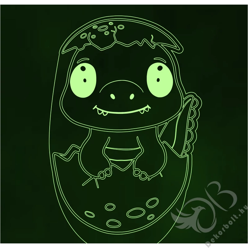 Mesebeli Sárkány Led lámpa 2