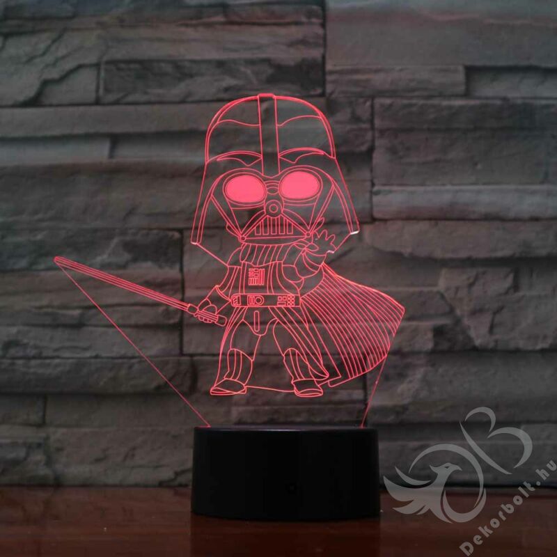 Mini Darth Vader LED lámpa