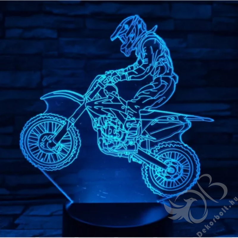 Motocross LED lámpa