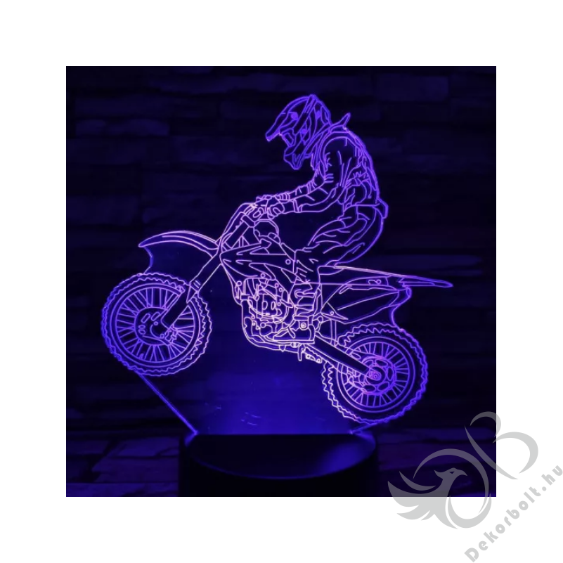 Motocross LED lámpa