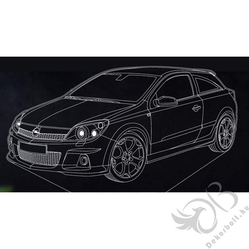 Opel H Astra OPC LED lámpa